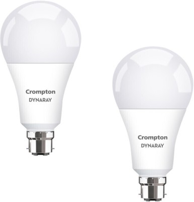 Crompton 20 W Basic Standard B22 LED Bulb(White, Pack of 2)