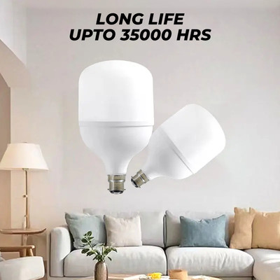 MOOZMOB 40 W Glare Reduction Standard B22 LED Bulb(White)