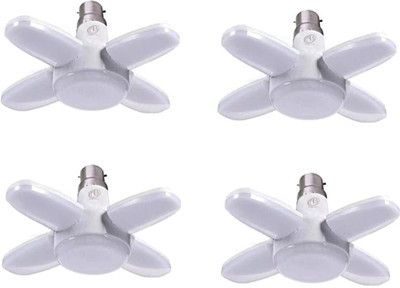 ambert 25 W Basic Decorative B22 LED Bulb(White, Pack of 4)