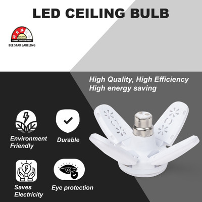 HENONIX 30 W Basic Standard B22 LED Bulb(White)
