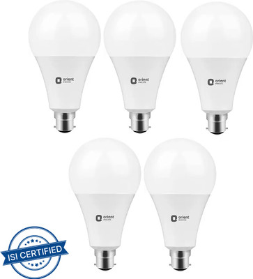 ORIENT 9 W Basic Standard B22 LED Bulb(White, Pack of 5)