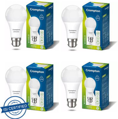 Crompton 12 W Basic Standard B22 LED Bulb(White, Pack of 4)