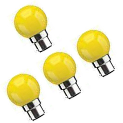 rino 0.5 W Basic Standard B22 LED Bulb(Multicolor, Pack of 4)