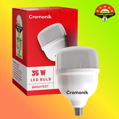 Cromonik 35 W Inverter Round B22 D LED Bulb(White)