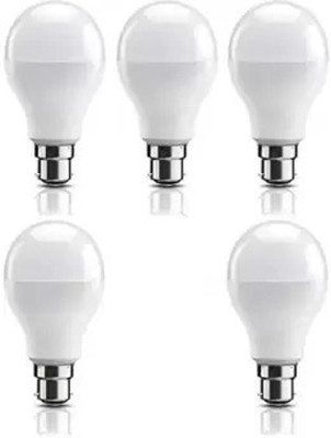 ACL 9 W, 10 W Basic Round B22, E27 LED Bulb(White, Pack of 10)