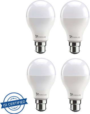 Syska 20 W Basic Standard B22 LED Bulb(White, Pack of 4)