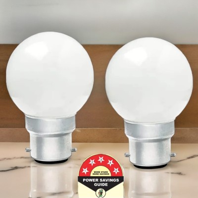 Dunagiri 0 W Standard B22 LED Bulb(White, Pack of 2)