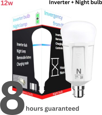 NEONA 12 W Standard B22 Inverter Bulb(White)