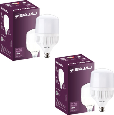 BAJAJ 30 W Basic Standard B22 LED Bulb(White, Pack of 2)