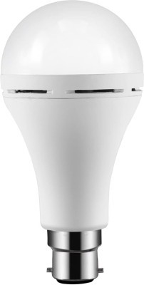 Brightzone 12 W Round B22 LED Bulb(White)