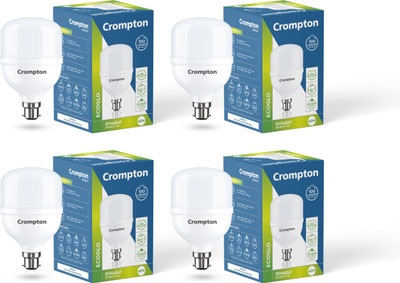 Crompton 40 W Basic Standard B22 LED Bulb(White, Pack of 4)