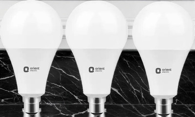 ORIENT 7 W Basic Standard B22 LED Bulb(White, Pack of 3)