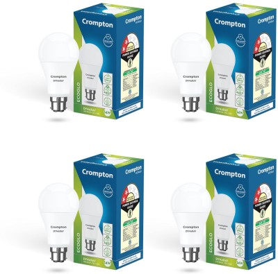 Crompton 14 W Round B22 LED Bulb(White, Pack of 4)