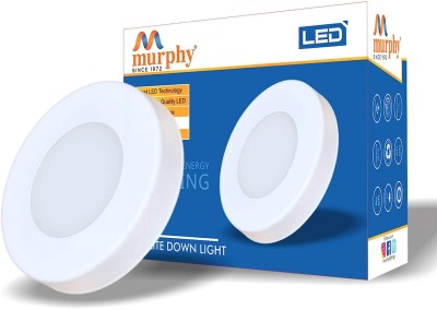 MURPHY 3 W Round 2 Pin LED Bulb(White, Pack of 10)