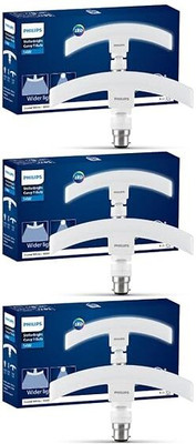PHILIPS 14 W Basic T-Bulb B22 LED Bulb(White, Pack of 3)