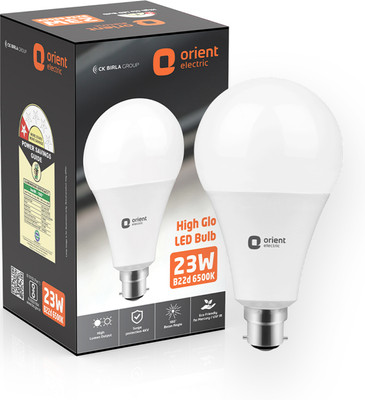 Orient Electric 23 W Basic Round B22 LED Bulb(White)