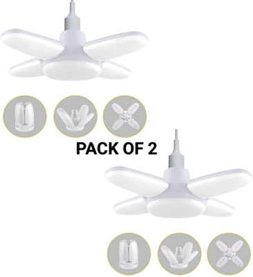 Henonex 28 W Basic Decorative B22 LED Bulb(White, Pack of 2)