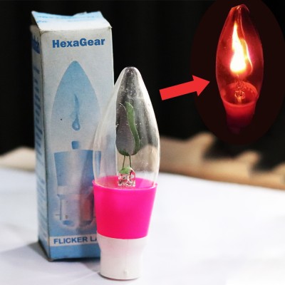 HexaGear 0.5 W Decorative 2 Pin, Plug & Play Decorative Bulb(Gold)