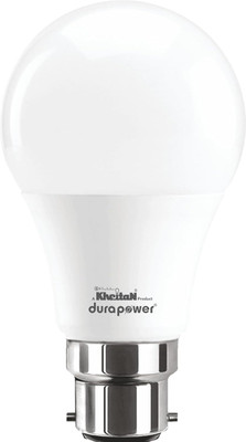 Durapower 12 W Basic Round B22 LED Bulb(White, Pack of 4)