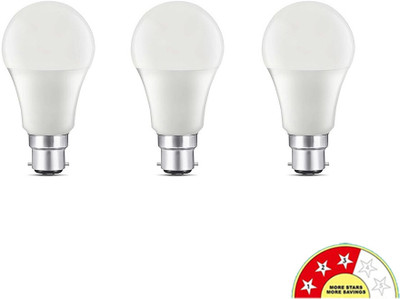 Eve Hanger 15 W Basic Arbitrary B22 LED Bulb(White, Pack of 3)
