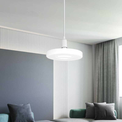 DECRETIVE 50 W Basic Round B22 LED Bulb(White)