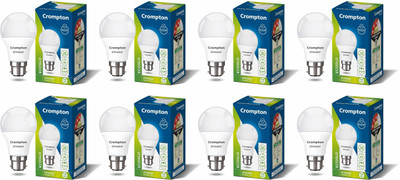 Crompton 7 W Basic Standard B22 LED Bulb(White, Pack of 8)