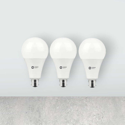 ORIENT 7 W Basic Standard B22 LED Bulb(White, Pack of 3)