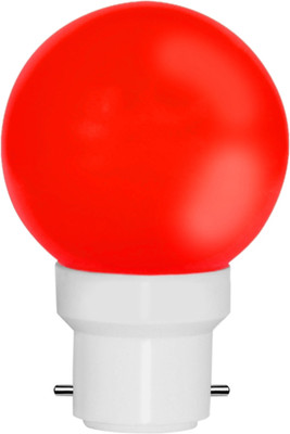 Fybros 0.5 W Basic Decorative B22 LED Bulb(Red)