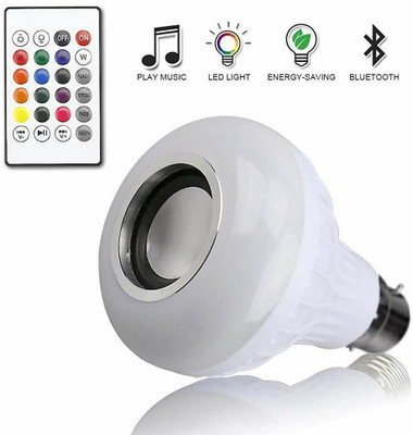 Xydrozen Smart Speaker LED Music Light Bulb Lamp with Remote Control -G5 Smart Bulb