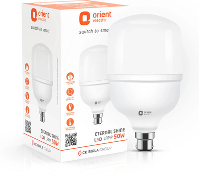 Orient Electric 50 W Basic Round B22 LED Bulb(White)