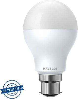 HAVELLS 9 W Round B22 LED Bulb(White)