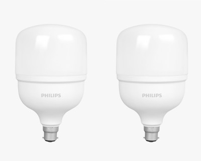 PHILIPS 30 W Basic Standard B22 LED Bulb(White, Pack of 2)