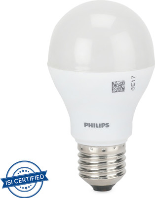 PHILIPS 9 W Basic Round E27 LED Bulb(White, Pack of 3)