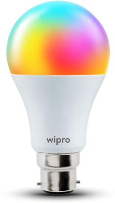 Wipro 9 W Basic Globe B22 LED Bulb(RGB)