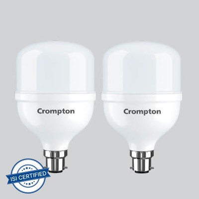 Crompton 50 W Basic Standard B22 LED Bulb(White, Pack of 2)