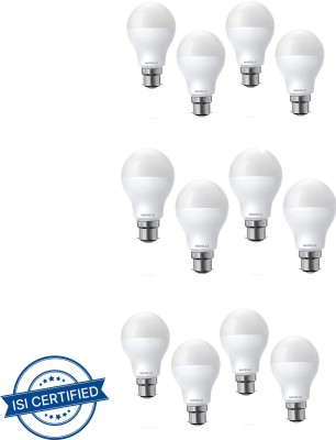 HAVELLS 9 W Decorative B22 LED Bulb(White, Pack of 12)