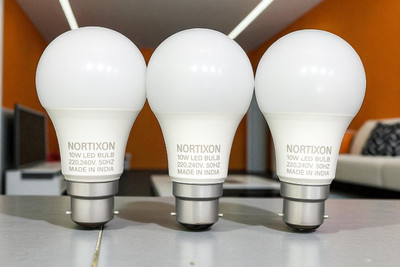 NORTIXON 10.5 W Eye Safety Compliance Round B22 LED Bulb(White)
