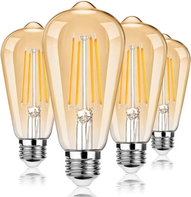 Volt Light 4 W Capsule E27 LED Bulb(Yellow, Pack of 4)