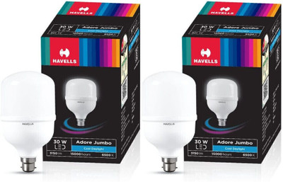 HAVELLS 30 W Basic Standard B22 LED Bulb(White, Pack of 2)