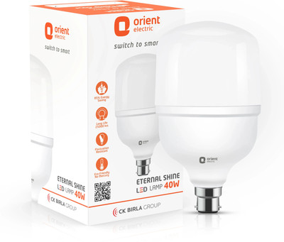 Orient Electric 40 W Basic Round B22 LED Bulb(White)