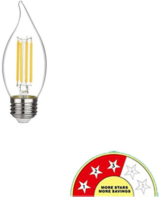 Eve Hanger 4 W Basic Candle E27 LED Bulb(Yellow)