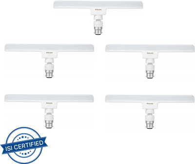 PHILIPS 18 W Basic T-Bulb B22 LED Bulb(White, Pack of 5)