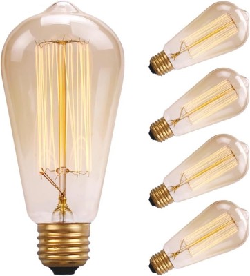 Brightlance 40 W Standard E27 Incandescent Bulb(Yellow, Pack of 5)