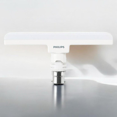 PHILIPS 22 W Basic Round B22 D LED Bulb(White)