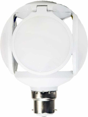 spark world 28 W Basic Round B22 LED Bulb(White)