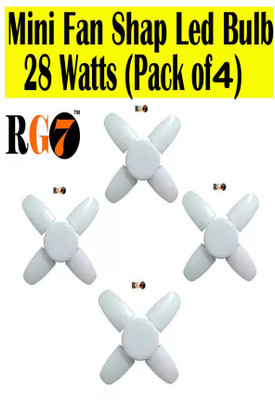 ELECTRA ZONE 25 W Basic Decorative B22 LED Bulb(White, Pack of 4)