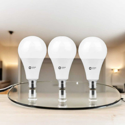 ORIENT 7 W Basic Standard B22 LED Bulb(White, Pack of 3)