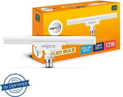 Wipro 12 W T-Bulb B22 LED Bulb(White)