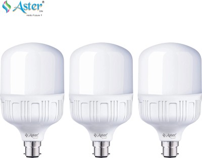 ASTER LITE 40 W Standard B22 Basic LED Bulb(White, Pack of 3)