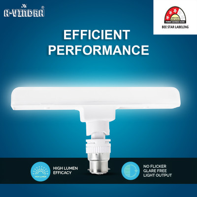 AVINDRA 10 W Basic T-Bulb B22 LED Bulb(White)